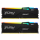 Pamięć RAM KINGSTON DDR5 Fury Beast Black RGB 64GB (2*32GB)/5600 CL36 EXPO KF556C36BBEAK2-64